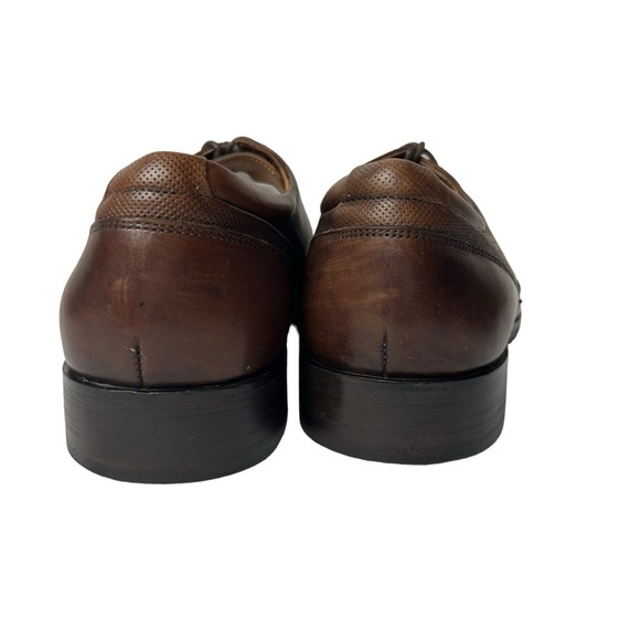 Johnston & Murphy Domani Oxford Leather Shoes Size 9.5M